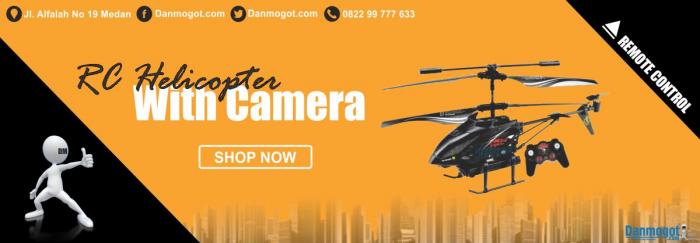 Helikopter Remote Control With Camera 