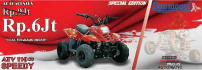 Special edition Atv 110cc SPEEDY